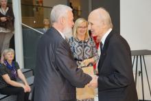 Akadeemik Udo Margna pidulik pensionile suundumine