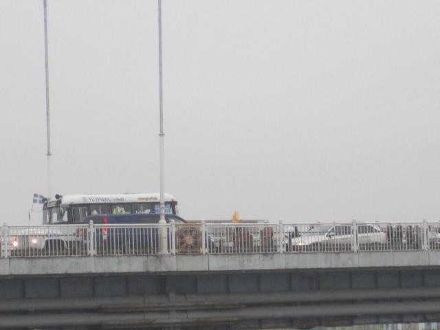 21. Osalejate rongkäik Pärnu sillal