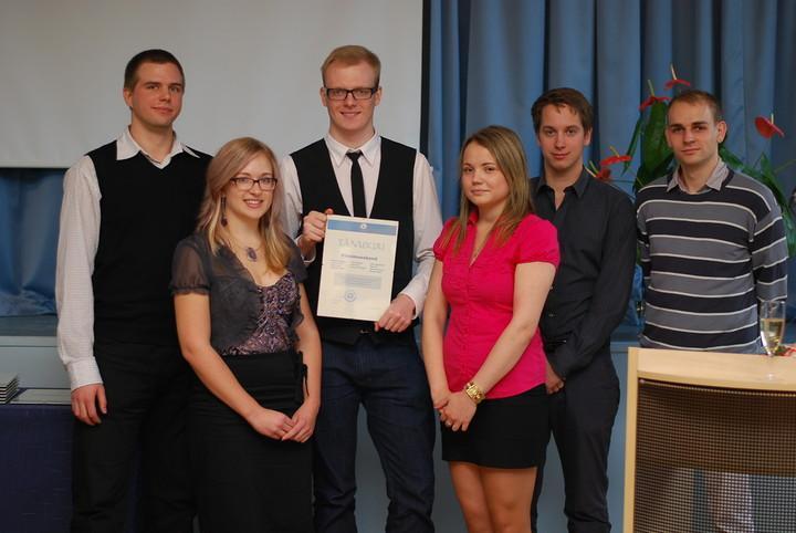 22. Allan Roosmaa, TE1; Keiu Michalski, TT2 ; Kristjan Järve, HT2; Christyna Kuusik, F1; Ain Peil, TE3; Tauri Kiisma, F1.