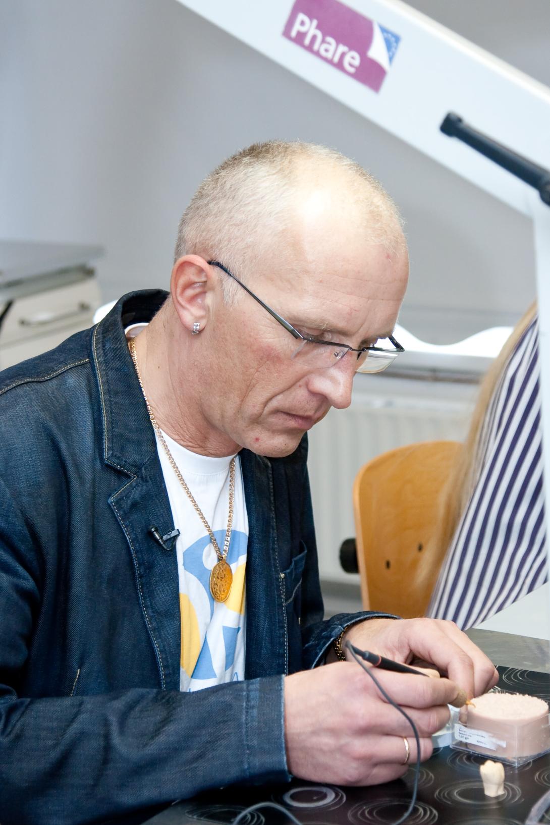 Vallo Nuust õppustel