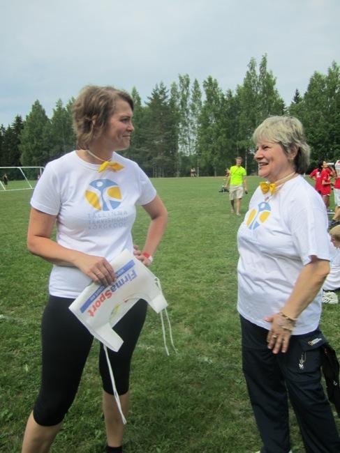 Ja siis rinnasildid....